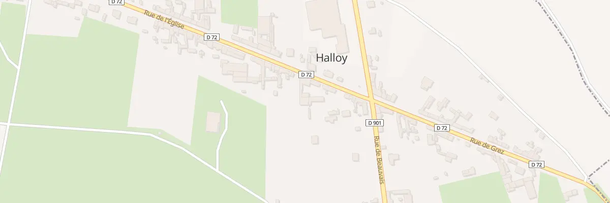 Plan du 9 Rue de l’Eglise à Halloy