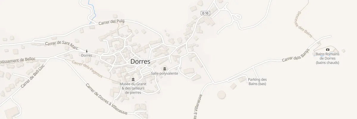 Plan du 1 Cae Del Puigmal à Dorres