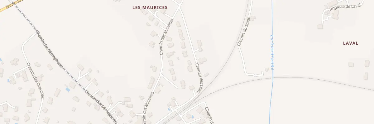 Plan du 158 Chem des Lizes à Senouillac