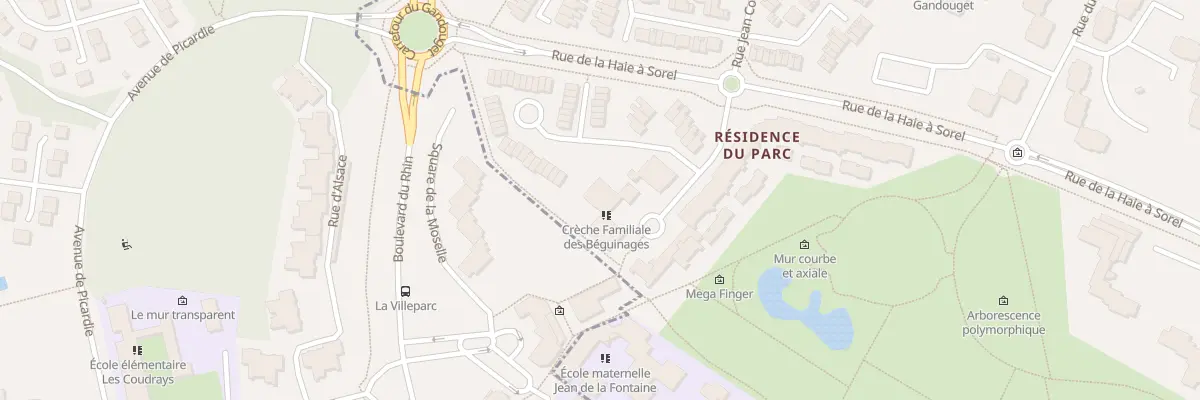 Plan du 9 Sq Francis Jammes à Élancourt