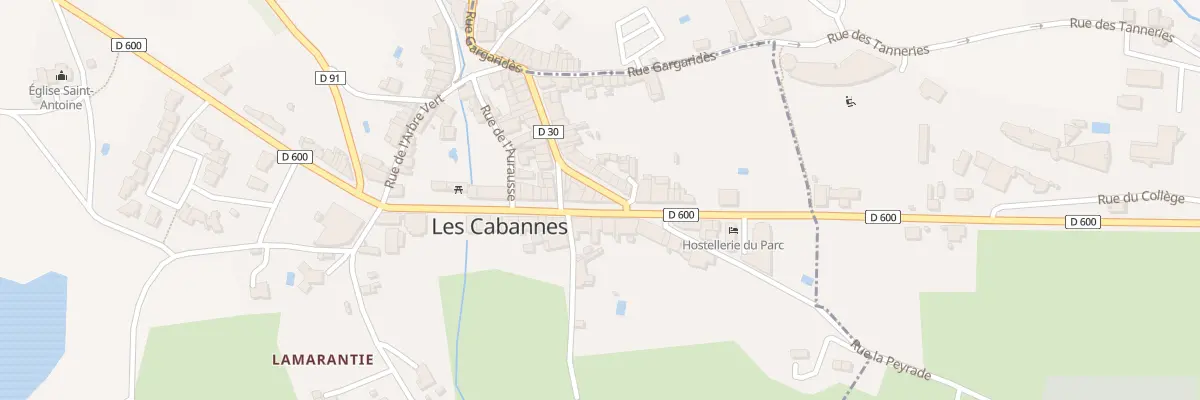 Plan du 20 Prom de l’Autan aux Cabannes