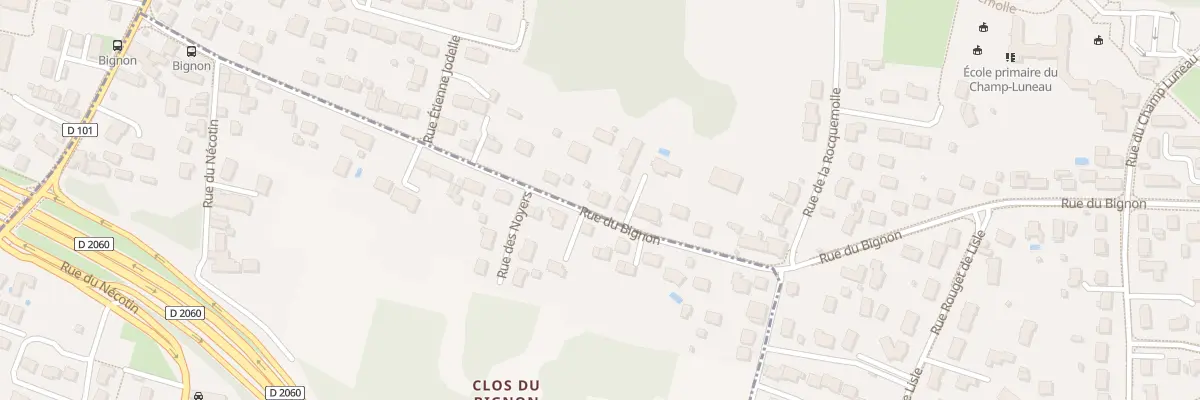 Plan du 626 Rue du Bignon à Semoy