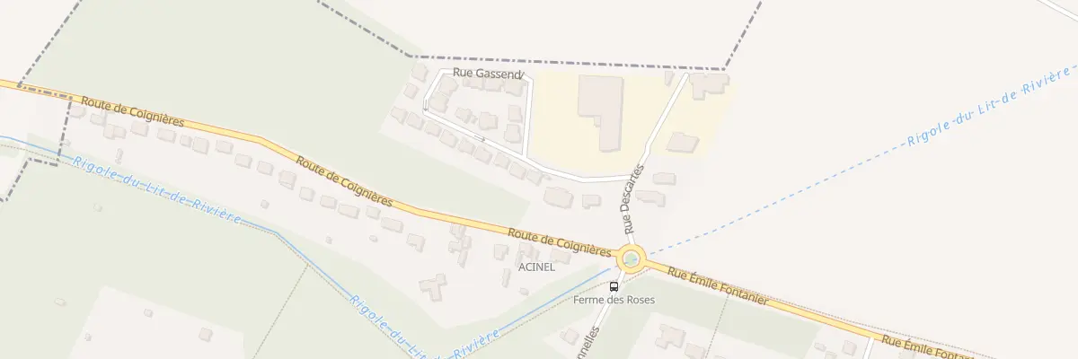 Plan du 5 Rue Gassendi au Mesnil-Saint-Denis