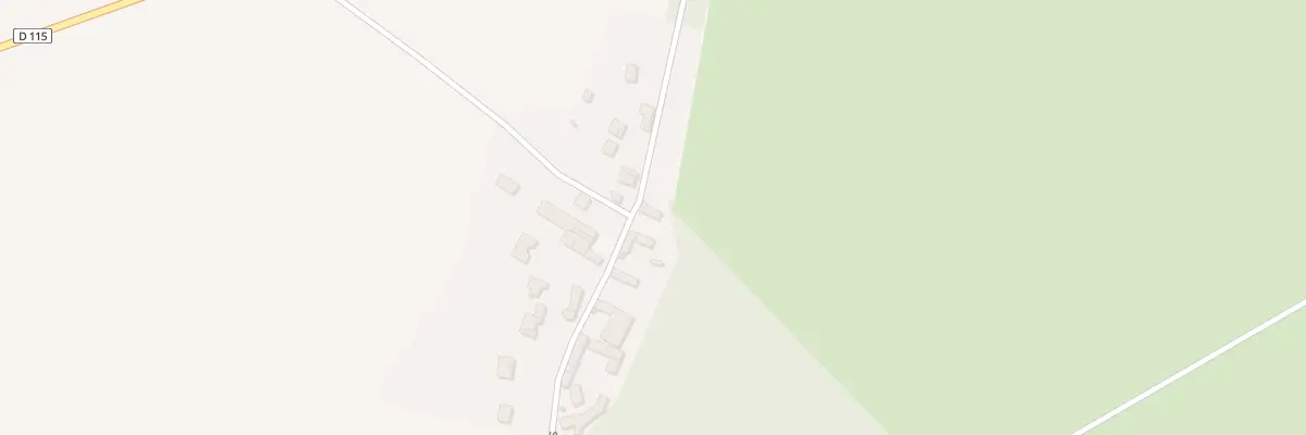Plan de la Rue des Marronniers à La Corne-en-Vexin