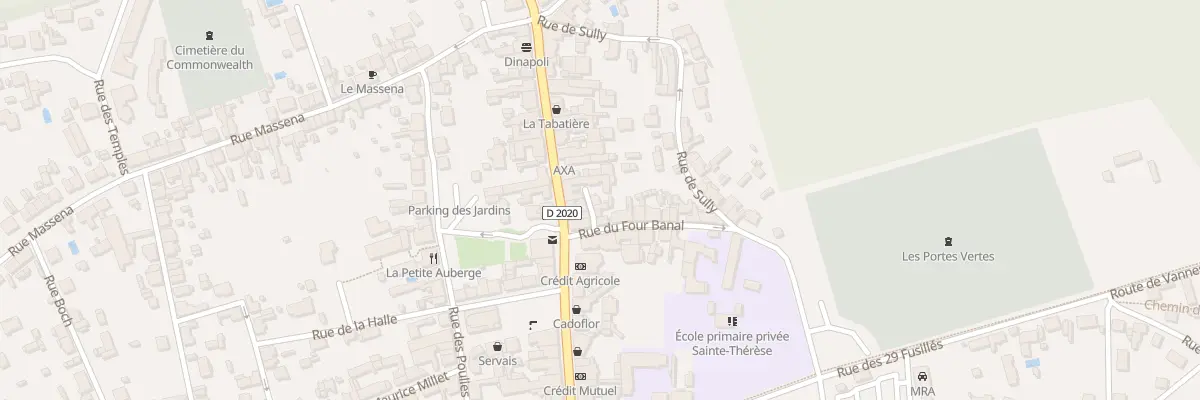 Plan du 7 Imp du Four Banal à La Ferté-Saint-Aubin