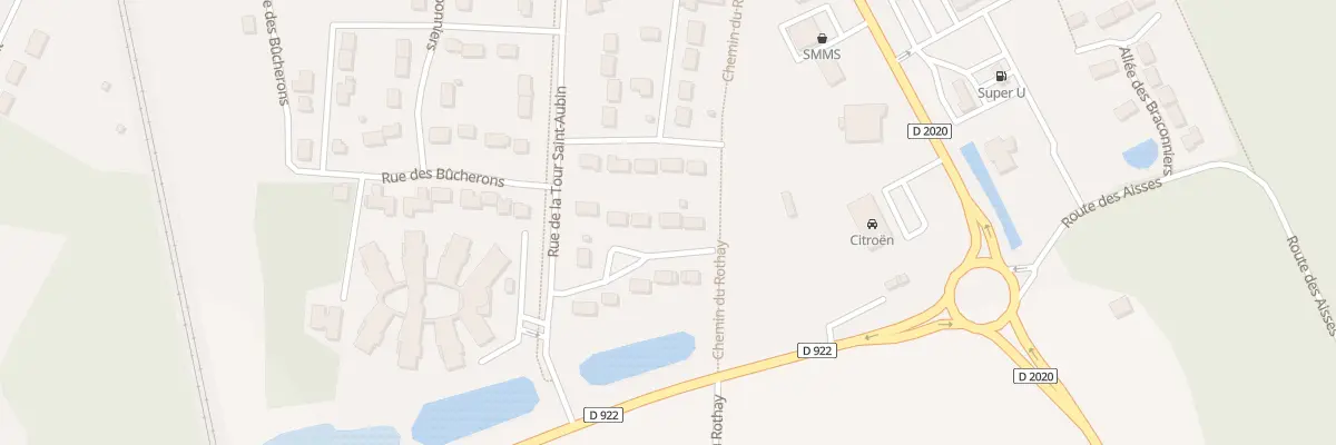 Plan du 10 Rue des Charretiers à La Ferté-Saint-Aubin