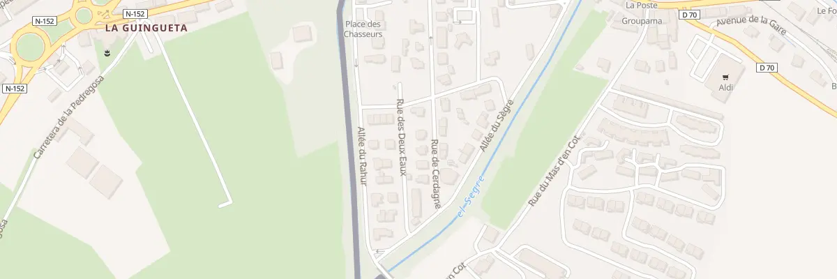 Plan du 16 Rue de Cerdagne à Bourg-Madame