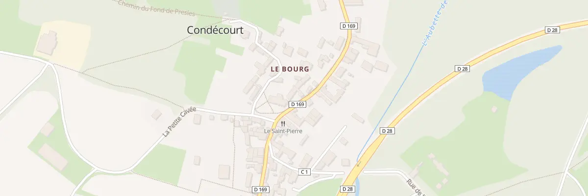 Plan du 32 Rue de la Libération à Condécourt