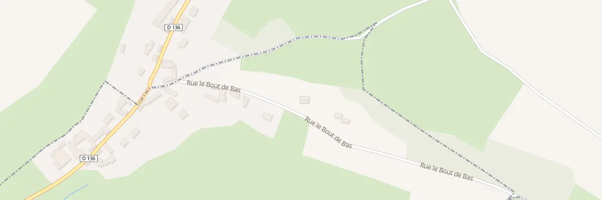 Plan du 17 Rue le Bout de Bas à Tortefontaine