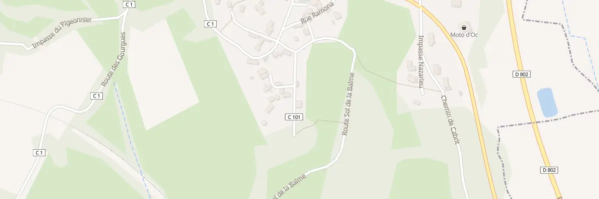 Plan du 5124 Village de Cambes à Cambes