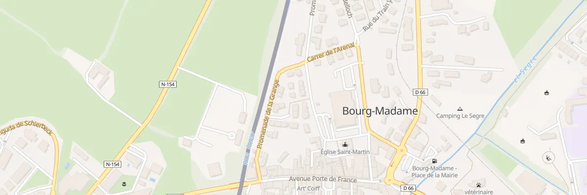 Plan du 8 Lot Le Rahur à Bourg-Madame