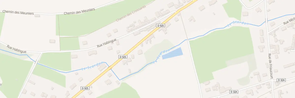 Plan du 39 Rue du Gen de Gaulle à Saint-Riquier