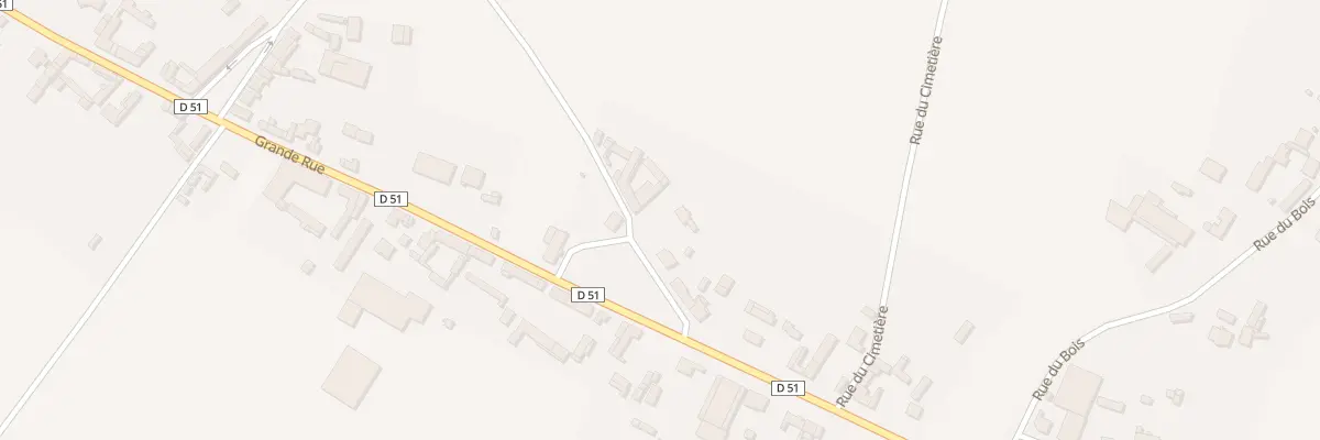 Plan du 5055 Pl de la Mairie à Thieulloy-l’Abbaye