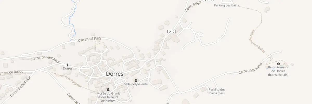 Plan du 38 Le Village à Dorres