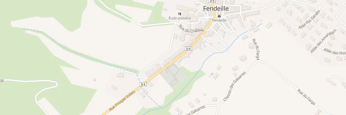 Plan du 59 Le Village à Fendeille