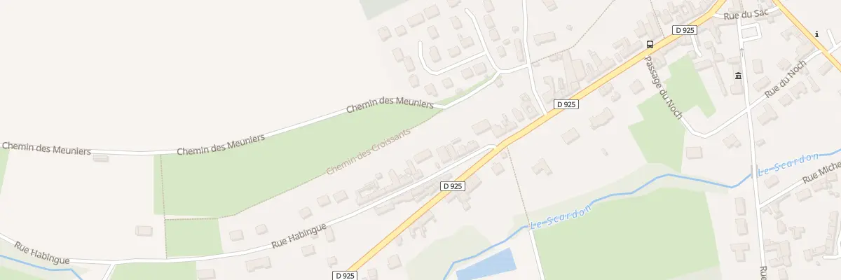 Plan du 10 Rue Habingue à Saint-Riquier
