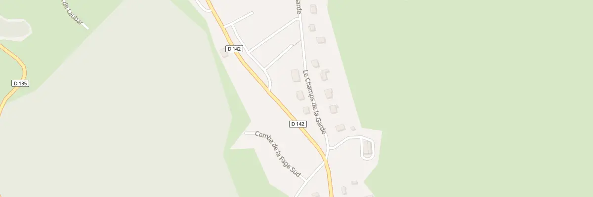 Plan du 6 Le Champ de la Garde à Sarran