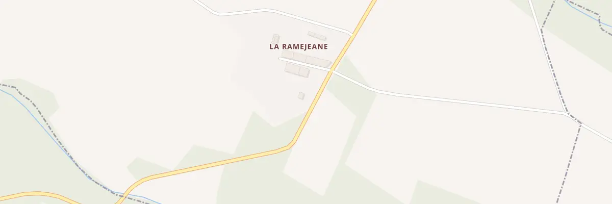 Plan du 94 La Ramejeane à La Pomarède
