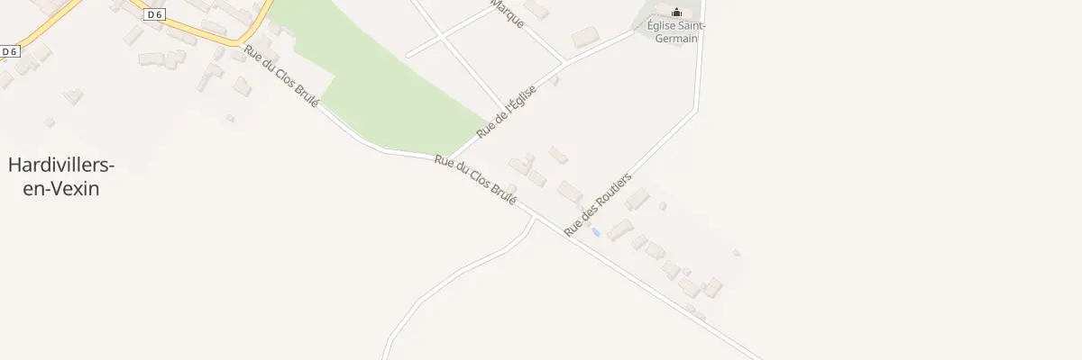 Plan du 7 Rue du Clos Brulé à La Corne-en-Vexin