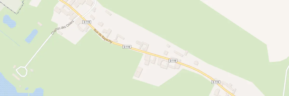 Plan du 33 Rue de Rapechy à Raye-sur-Authie