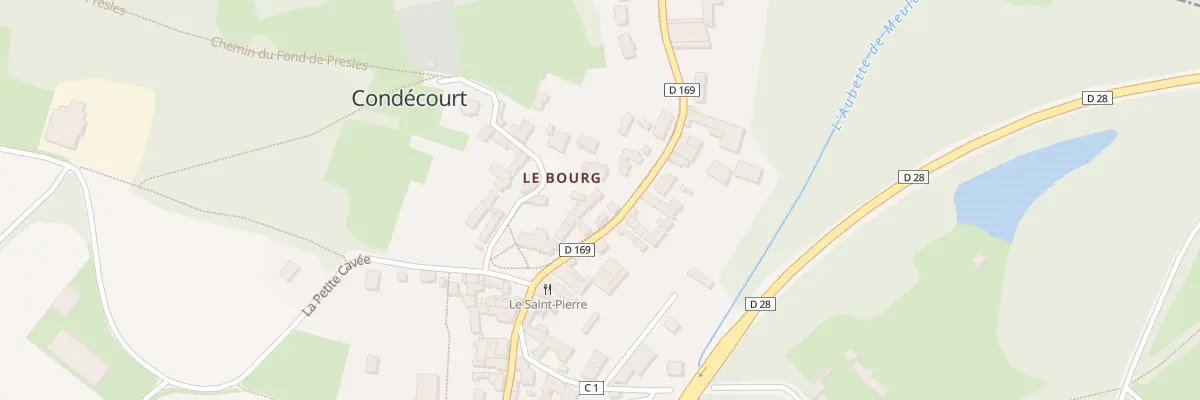 Plan du 24 Rue de la Libération à Condécourt