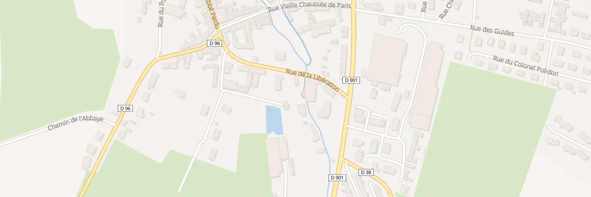 Plan du 5 Rue de la Libération à Airaines