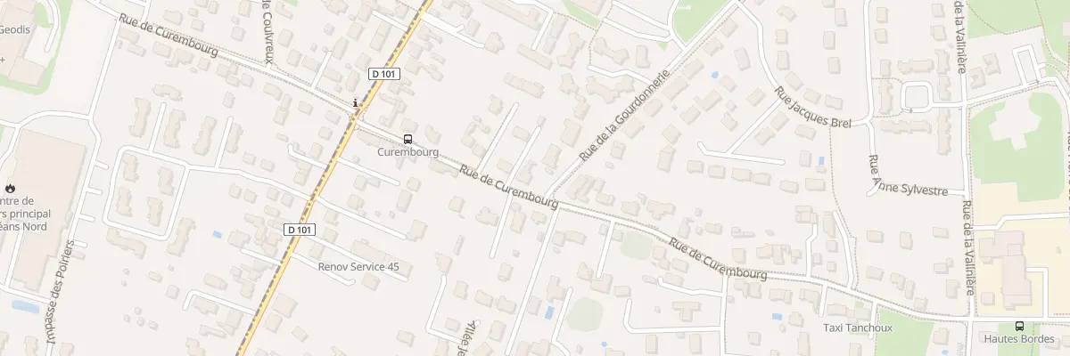 Plan du 852 Rue du Curembourg à Semoy
