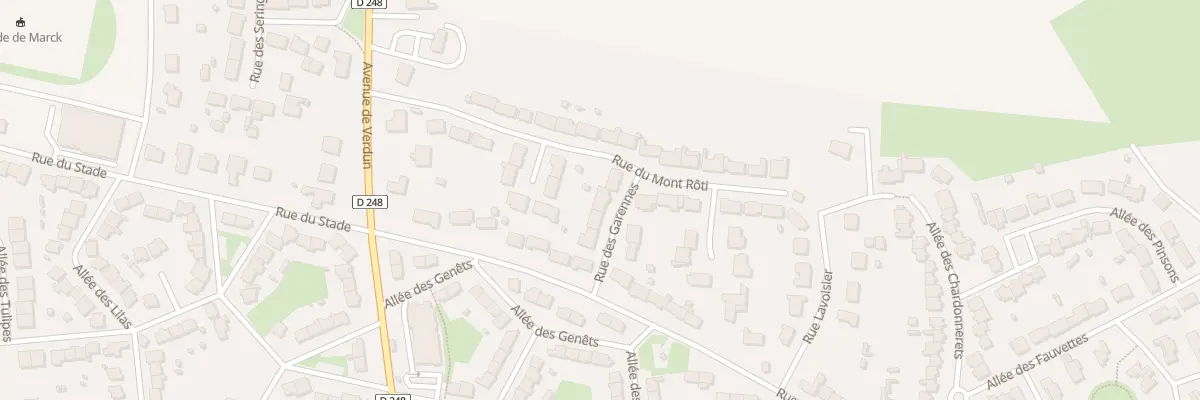 Plan du 71 Rue des Garennes à Marck