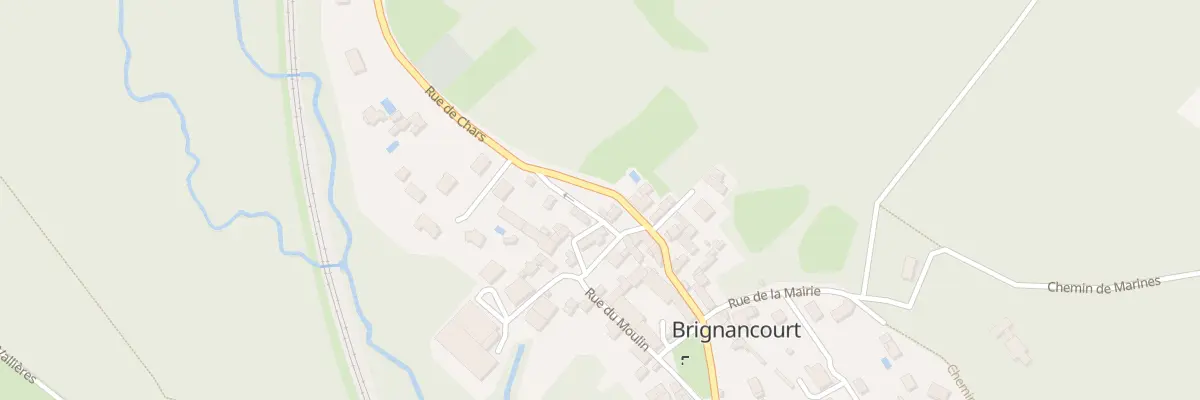 Plan du 31 Rue de l’Eglise à Brignancourt
