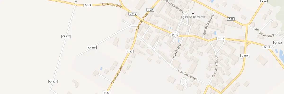 Plan du 4 Rue des Fossés à Gommerville