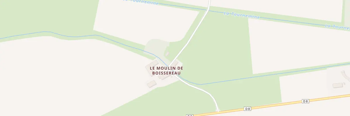 Plan du 5020 Boissereau à Saint-Aoustrille