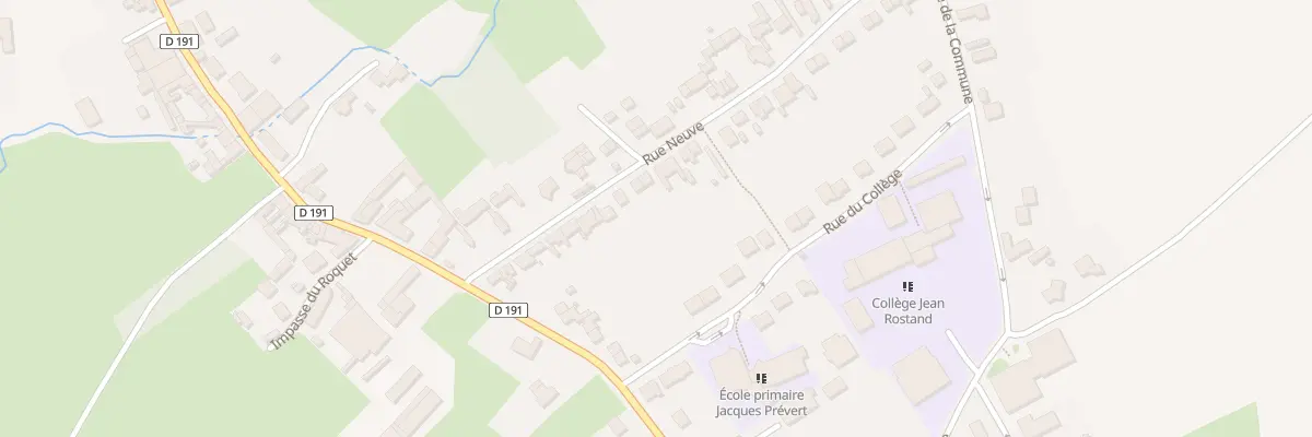 Plan du 134 Rue Neuve à Licques