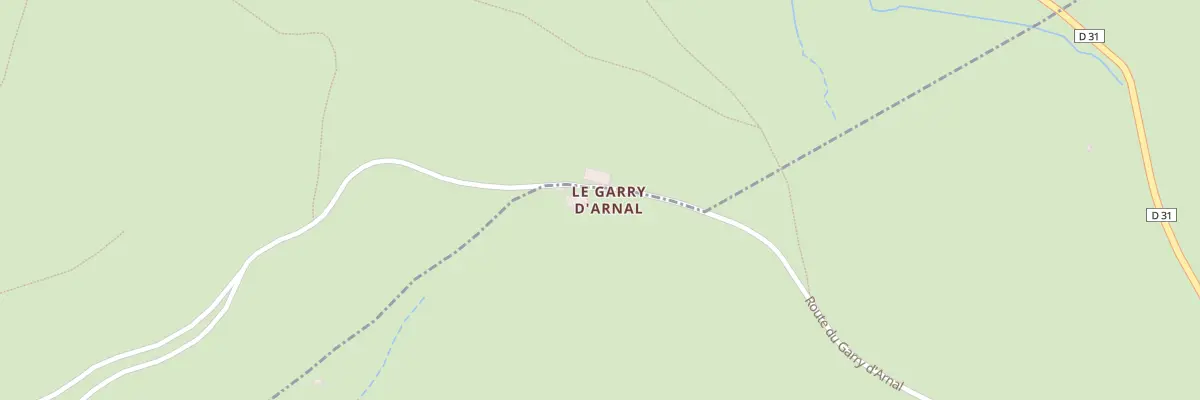 Plan du 715 Rte du Garry d’Arnal à Teyssieu