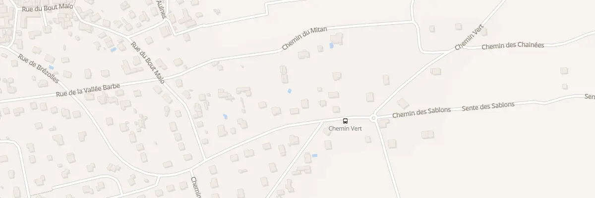 Plan du 5010 Rue de Brézolles à Chapet