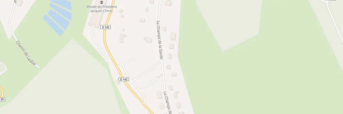 Plan du 15 Le Champ de la Garde à Sarran