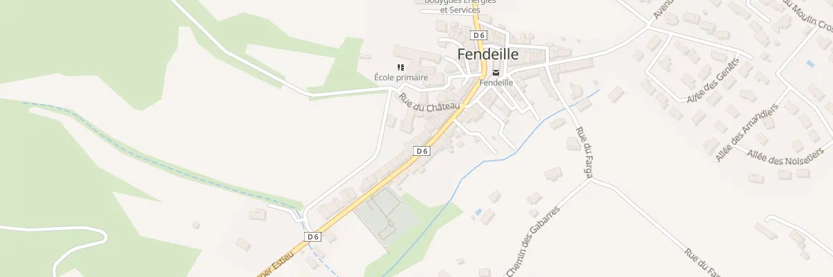 Plan du 49 Av Prosper Estieu à Fendeille