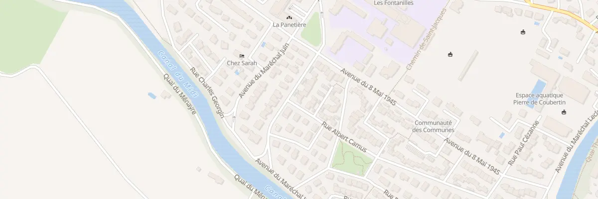 Plan du 10 Rue Charles Péguy à Castelnaudary