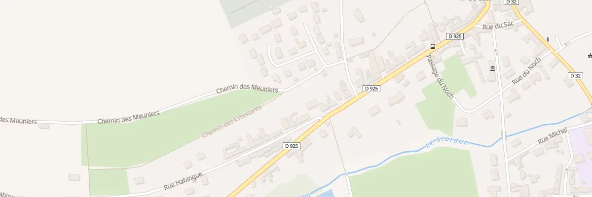 Plan du 2 Rue Habingue à Saint-Riquier