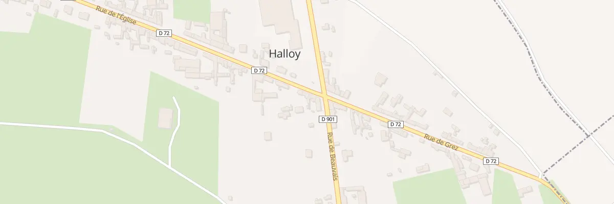 Plan du 3 Rue de l’Eglise à Halloy