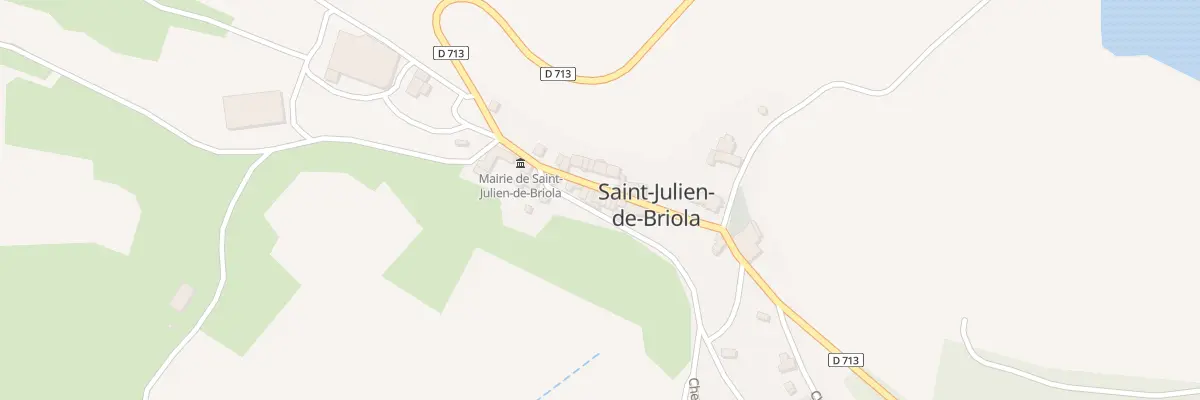Plan du 11 Le Village à Saint-Julien-de-Briola