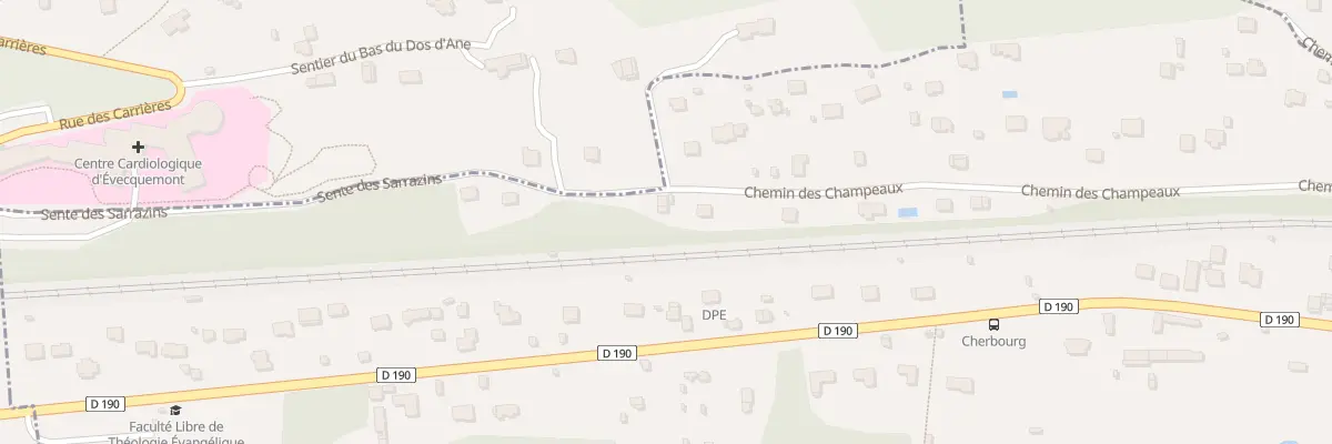 Plan du 51 Che des Champeaux à Vaux-sur-Seine
