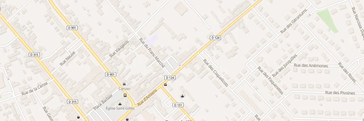 Plan du 29 Rue d’Amiens à Grandvilliers