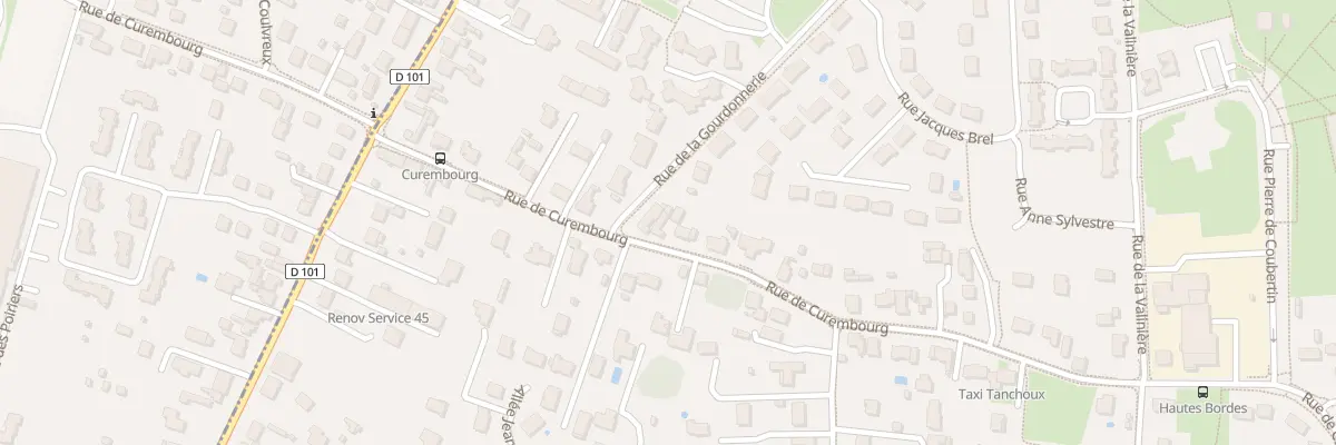 Plan du 796 Rue du Curembourg à Semoy