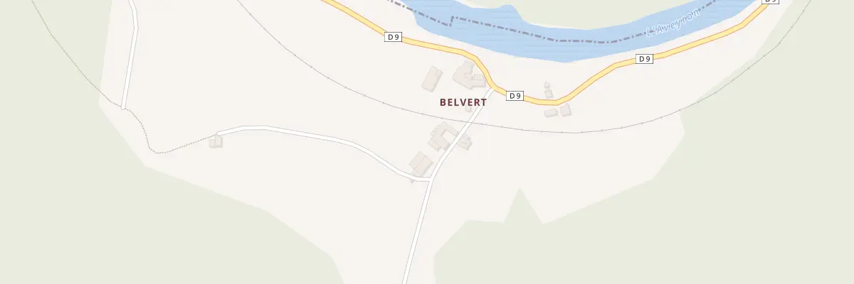 Plan du 5085 Belvert à Saint-Martin-Laguépie