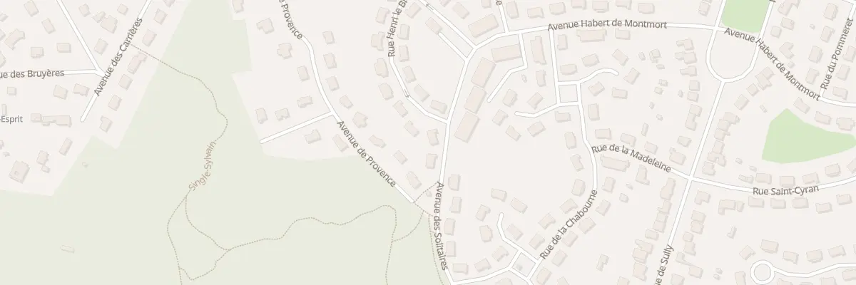 Plan du 20 Rue Henri le Bret au Mesnil-Saint-Denis