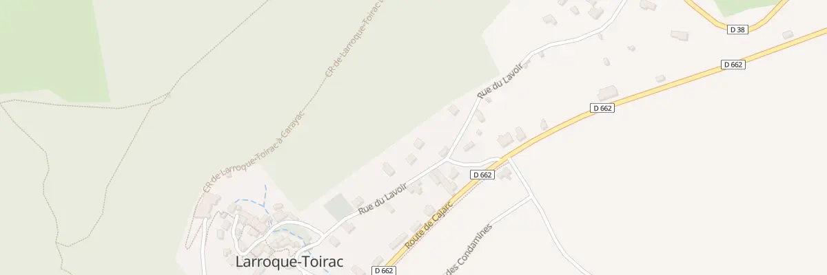 Plan du 5034A Laroque à Larroque-Toirac