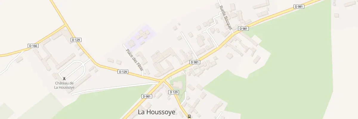 Plan du 65 Rte de Beauvais à La Houssoye