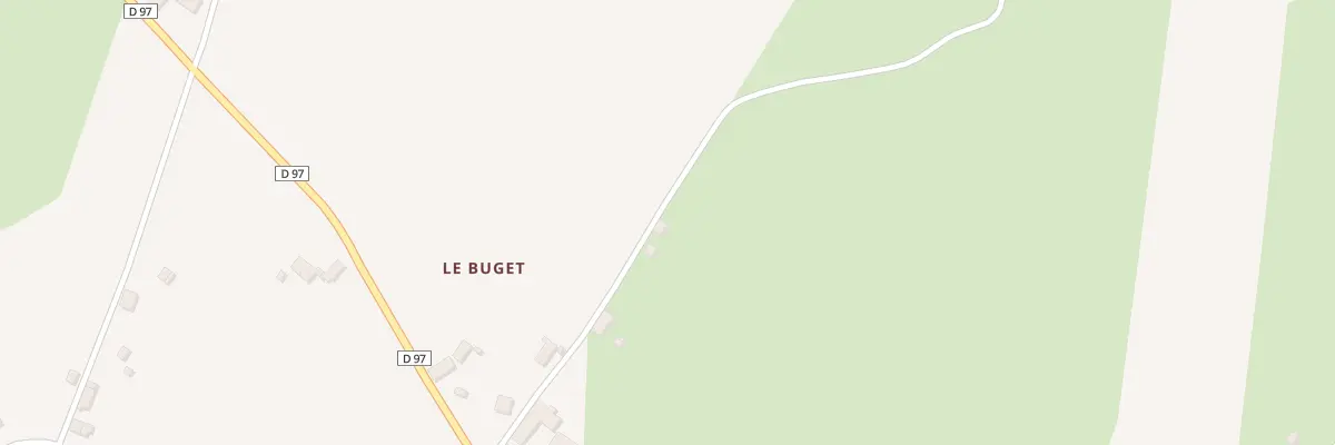 Plan du 5 Le Buget à Crevant