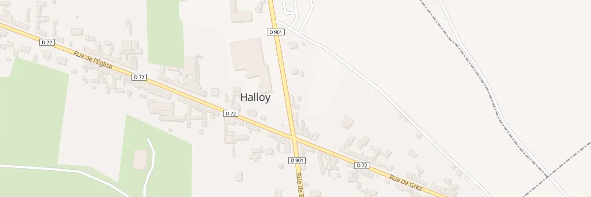 Plan du 7 Rue de Beauvais à Halloy