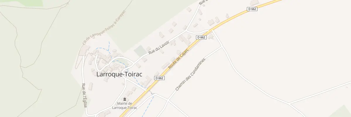 Plan du 5031 Laroque à Larroque-Toirac
